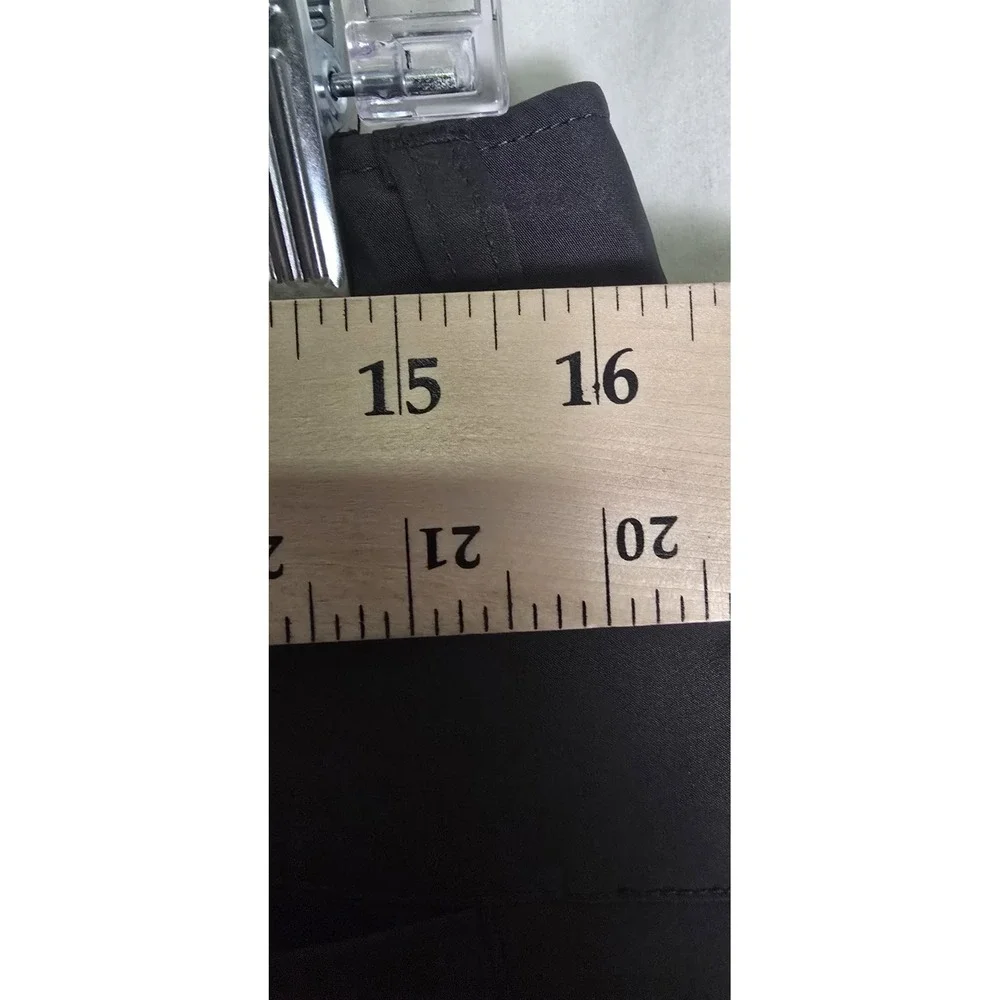 OOBE Lightweight Mens Shorts SZ 32‎ Black Cargo Elastic Waist Stretch